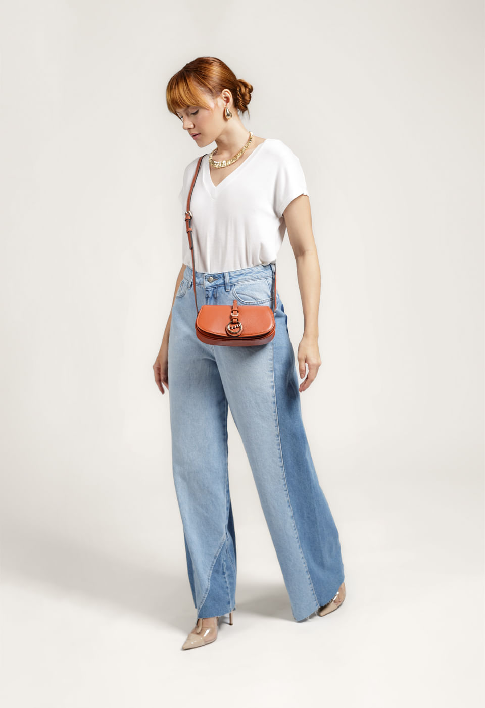 Bolsa Mini em Couro