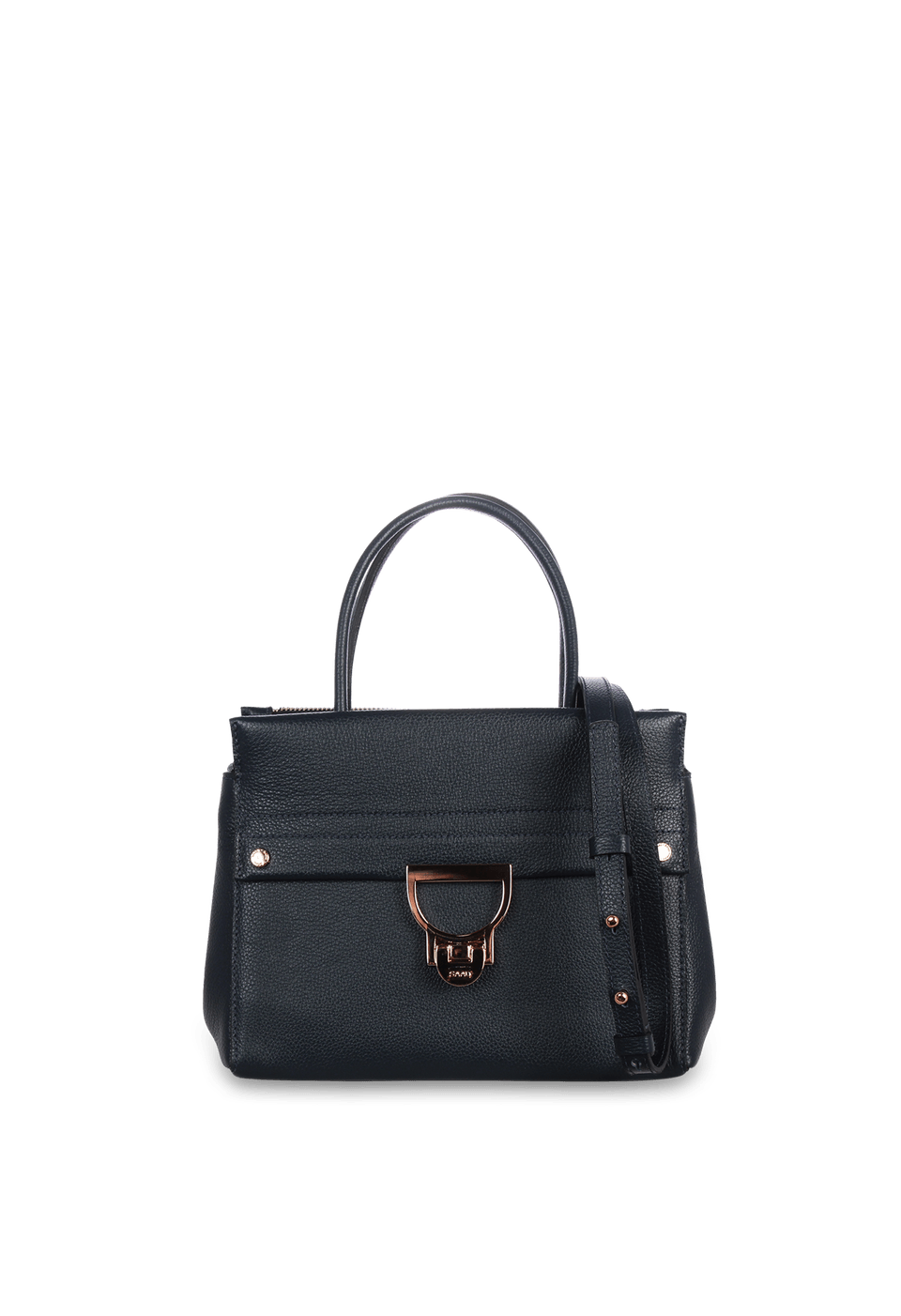 Bolsa Média em Couro