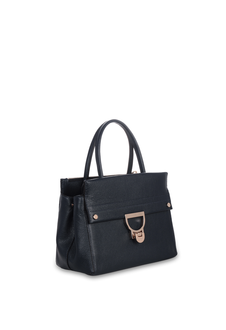 Bolsa Média em Couro