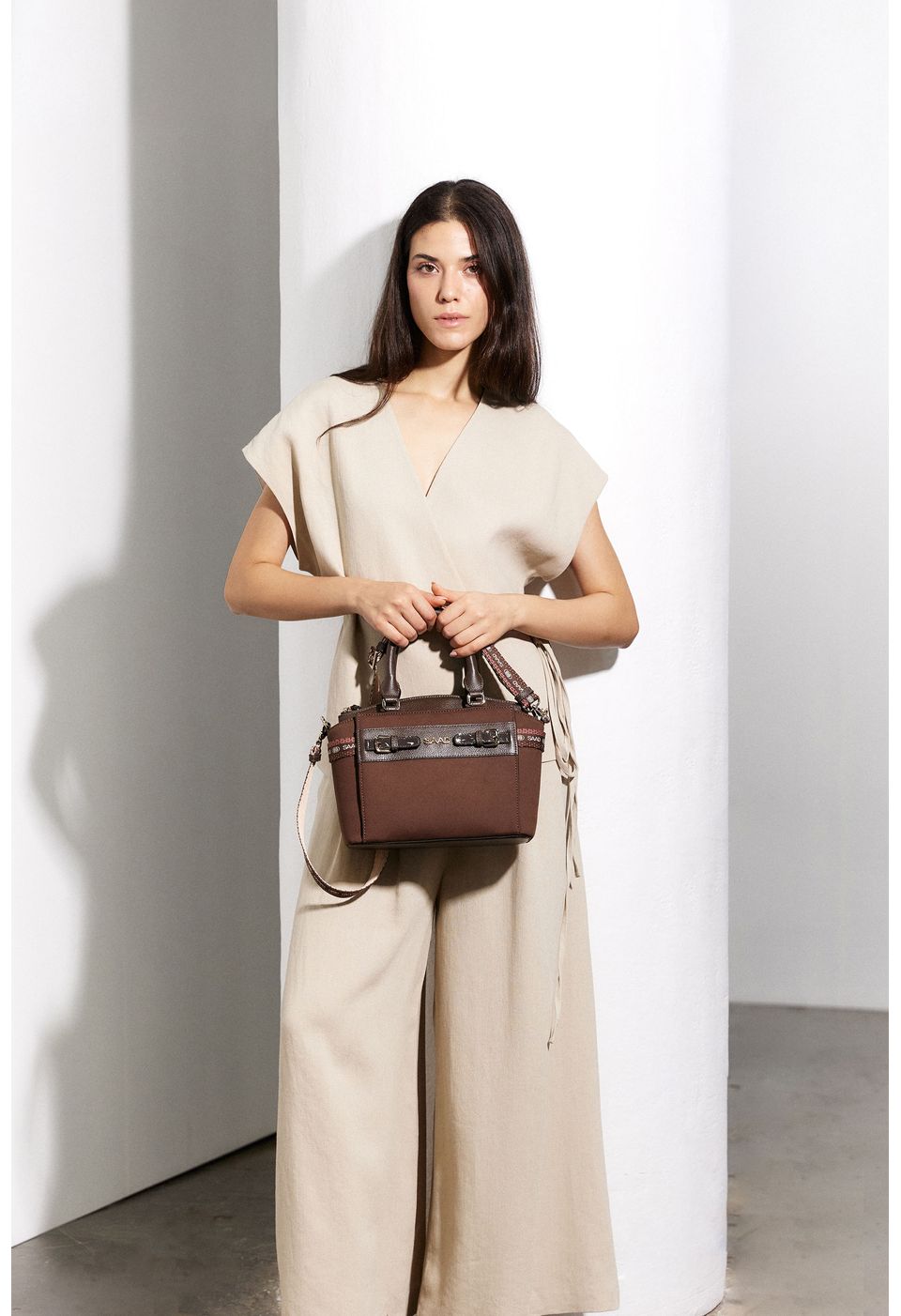 Bolsa Pequena Tote Diadora