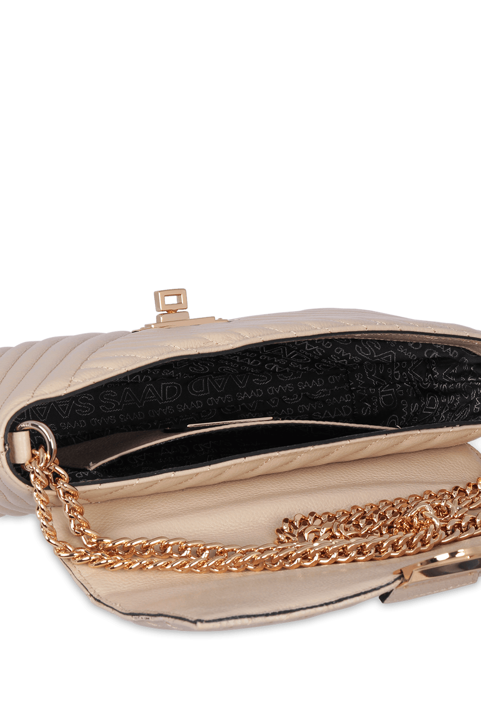 Bolsa Bordada em Couro