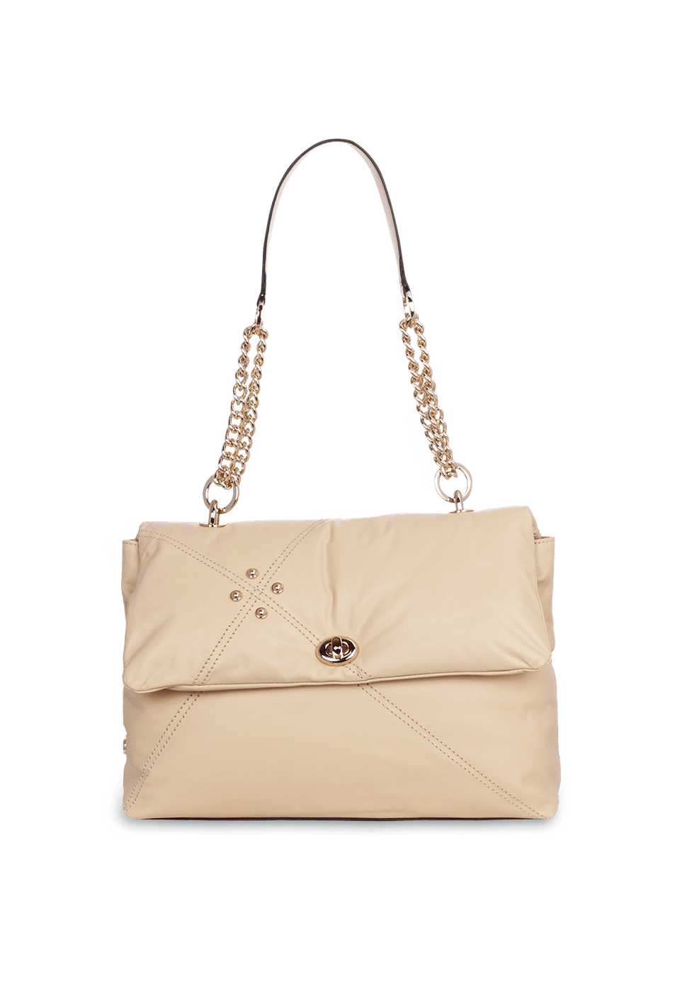 Bolsa Puffer em Couro