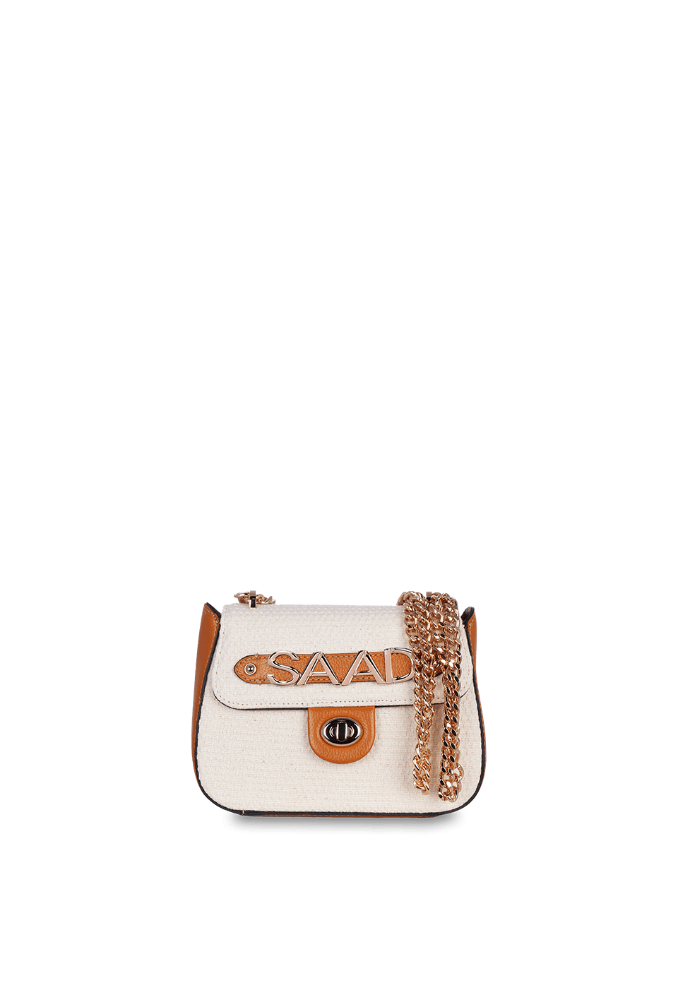Bolsa Mini em Algodão Tramado