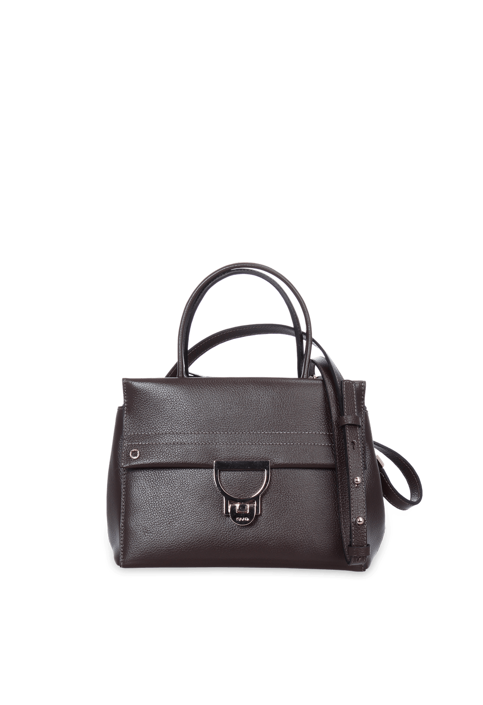 Bolsa Média em Couro
