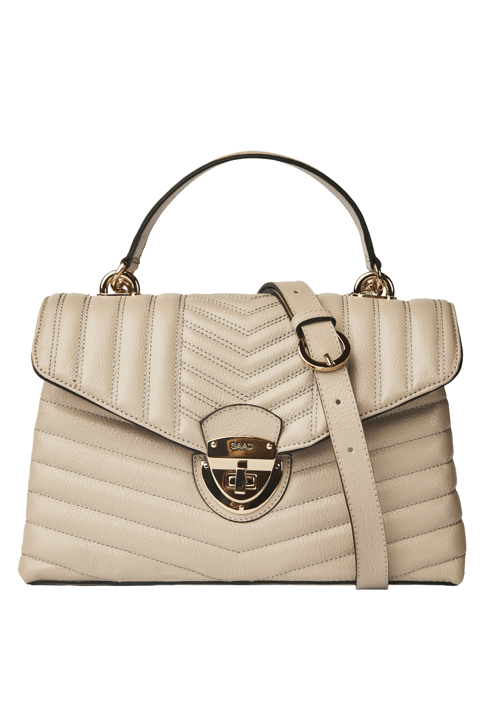 Bolsa Bordada em Couro
