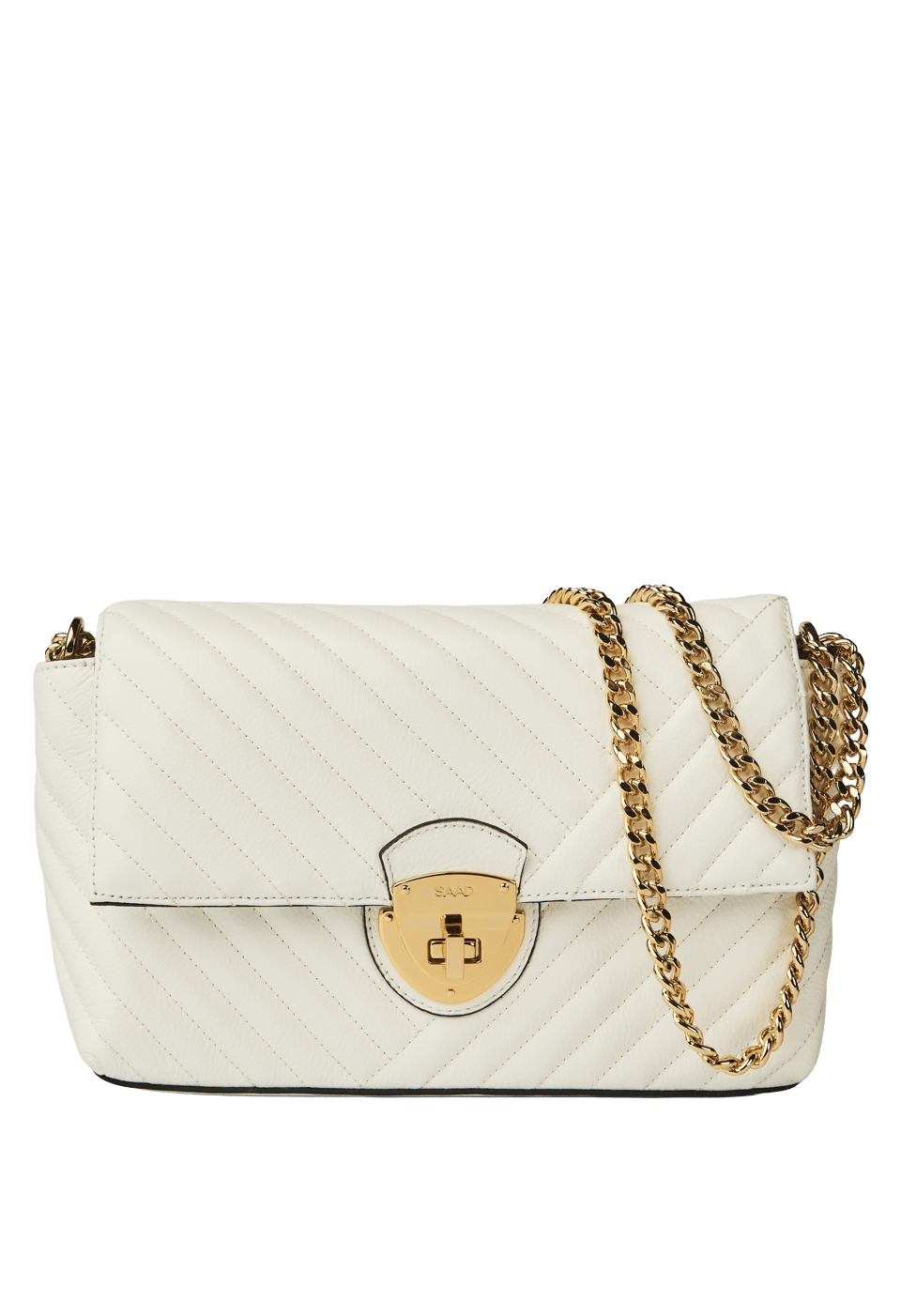 Bolsa Bordada em Couro