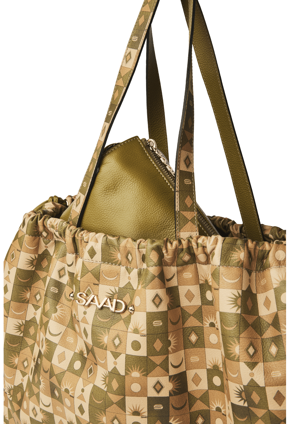 Bolsa Maxi em Couro Aurora