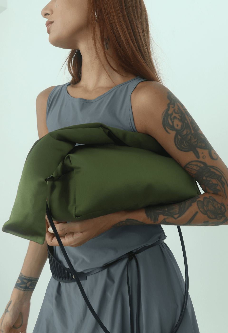 Bolsa Camafeu em Cetim