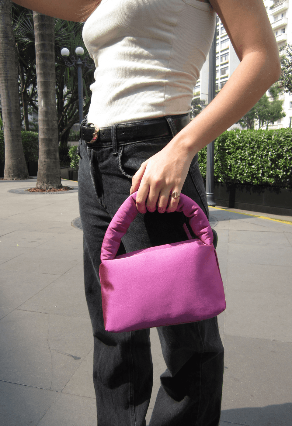 Bolsa Jujuba em Cetim