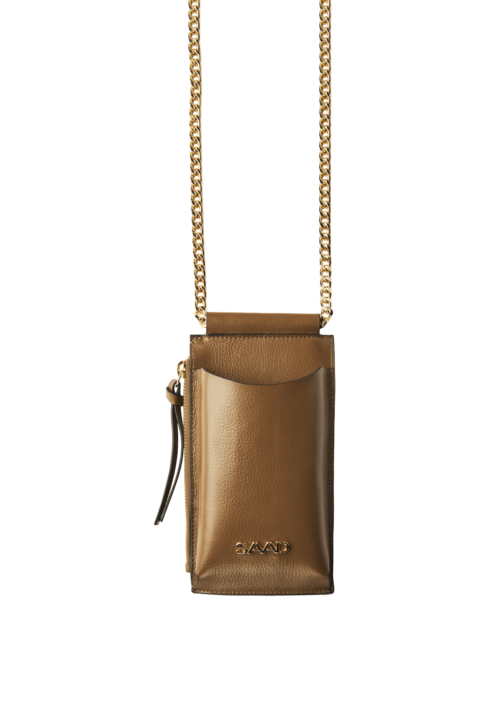 Mini Bolsa para Celular em Couro