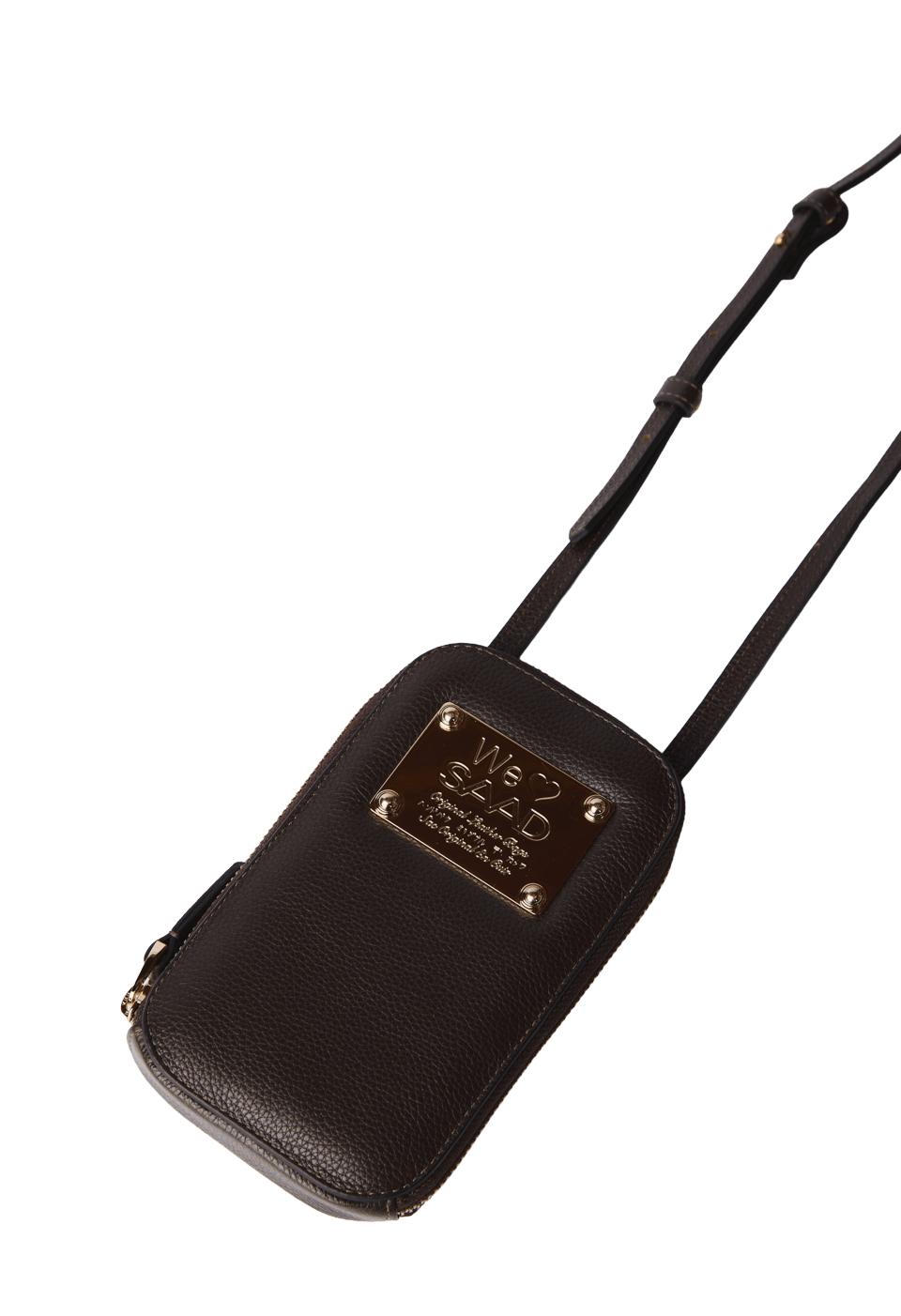Mini Bolsa para Celular em Couro