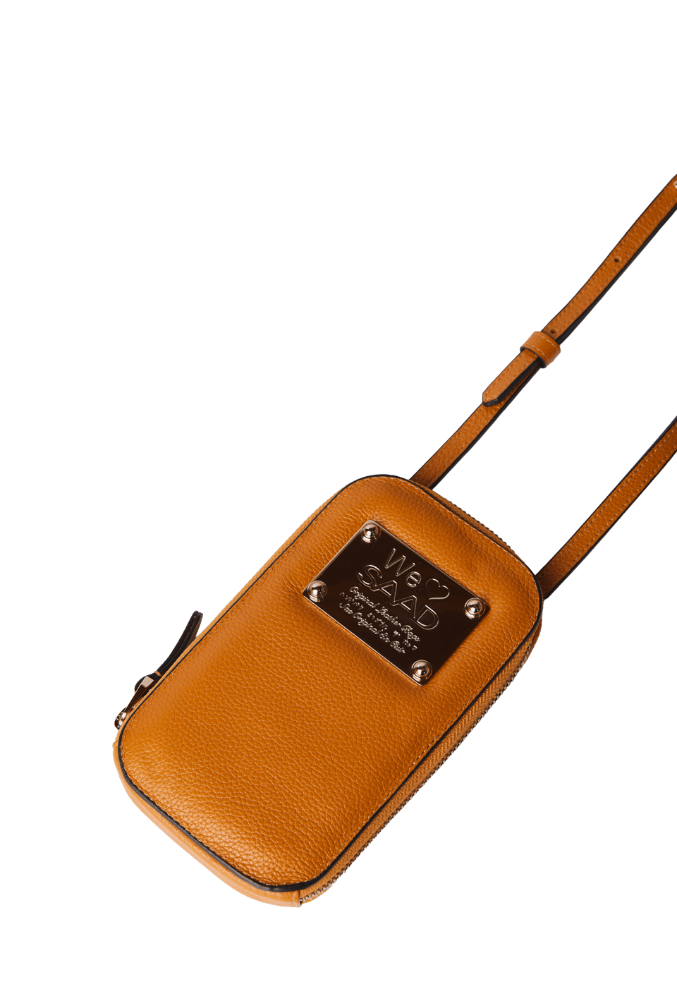 Mini Bolsa para Celular em Couro