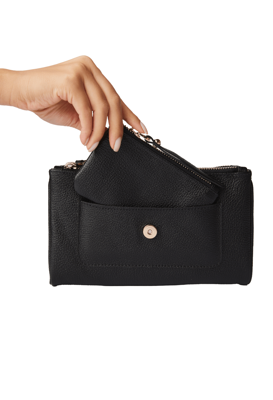 Mini Bolsa em Couro