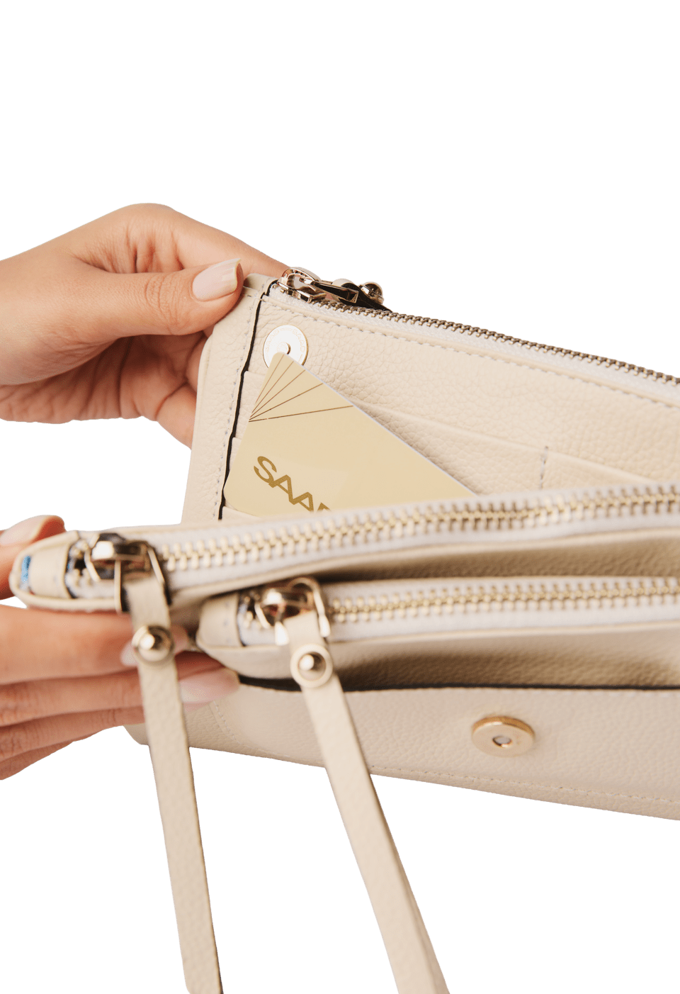 Mini Bolsa em Couro