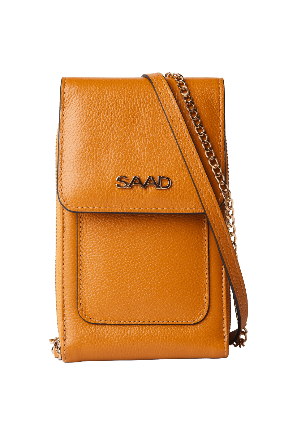 Mini Bolsa para Celular em Couro